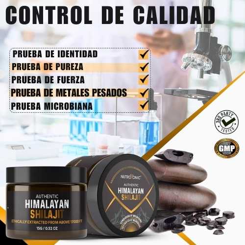 Shilajit 100% Puro 💎EL ORIGINAL💎 Fuente de Energía Vital del Himalaya