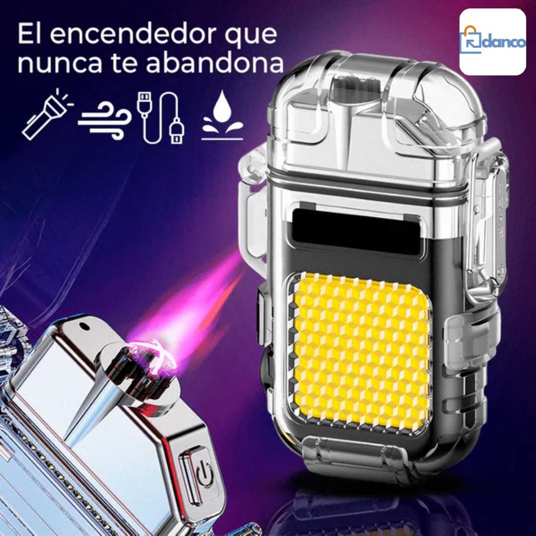 Encendedor eléctrico con Linterna LED