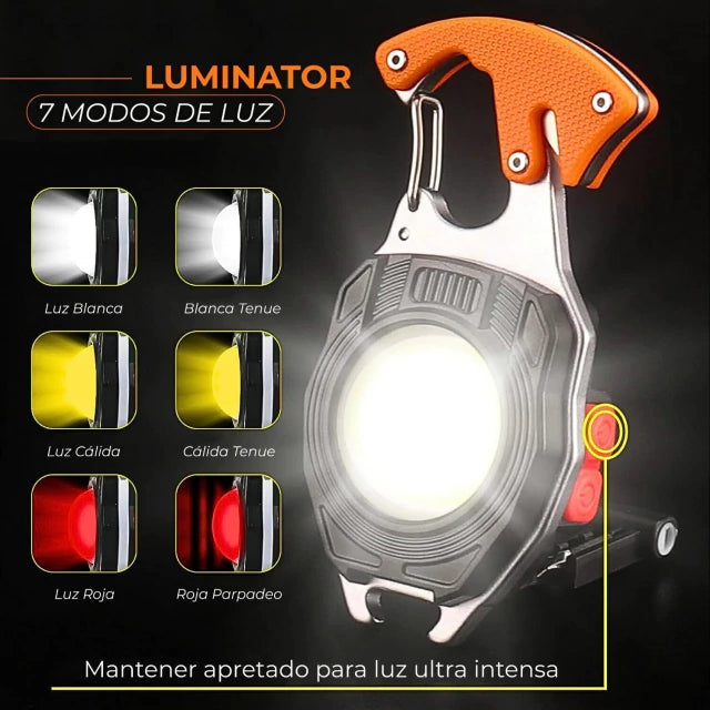 LUMINATOR - Tu mejor amigo en situaciones de emergencia!