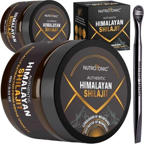 Shilajit 100% Puro 💎EL ORIGINAL💎 Fuente de Energía Vital del Himalaya