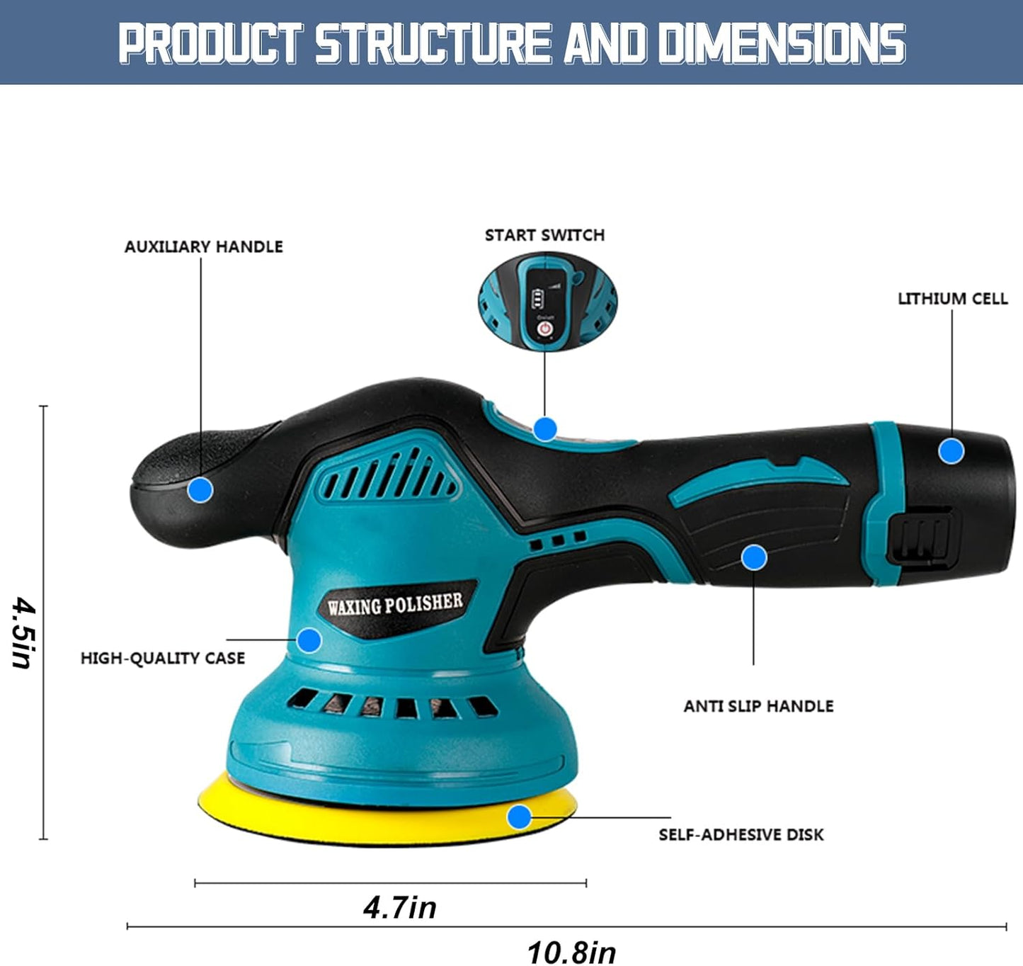 Pulidora ShineMaster 360 – Tu auto siempre nuevo, sin pagar talleres.