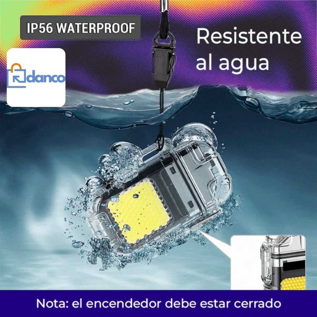 Encendedor eléctrico con Linterna LED