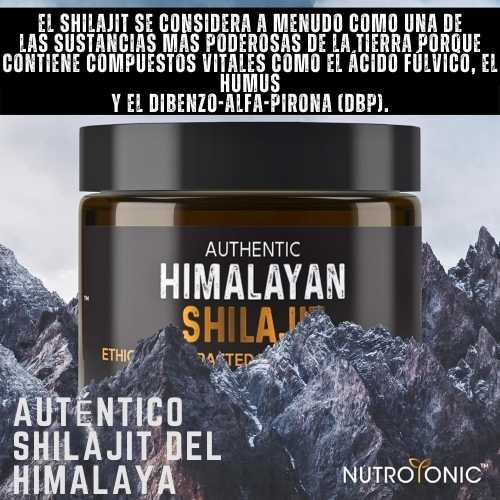 Shilajit 100% Puro 💎EL ORIGINAL💎 Fuente de Energía Vital del Himalaya