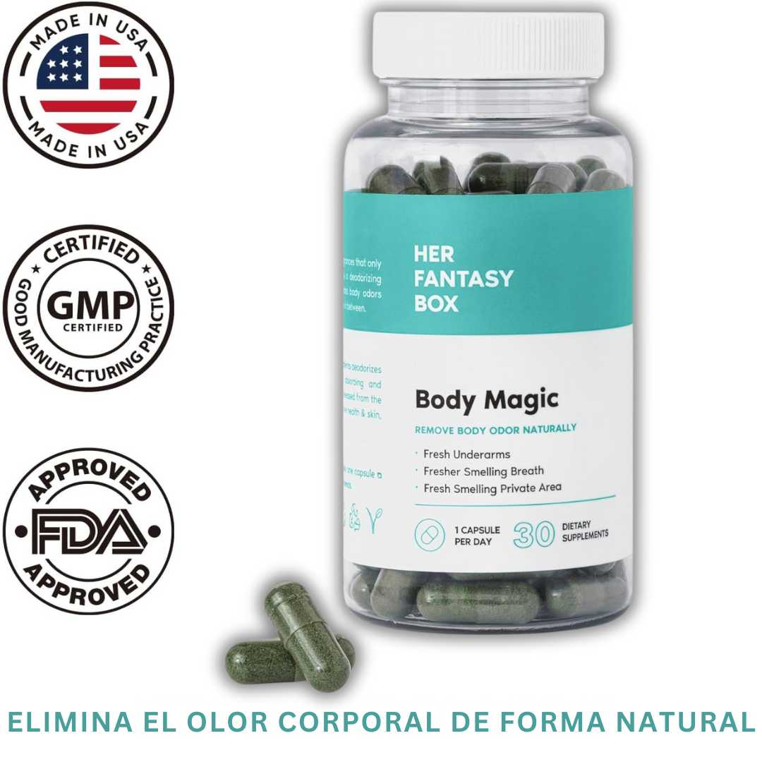 BODY MAGIC - Elimina todos esos olores desagradables!