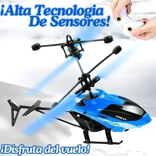 "AeroMax" Mini Helicoptero, para máxima diversion de tus hijos!