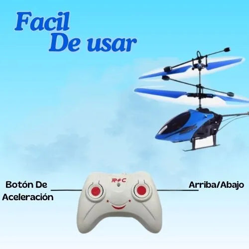 "AeroMax" Mini Helicoptero, para máxima diversion de tus hijos!