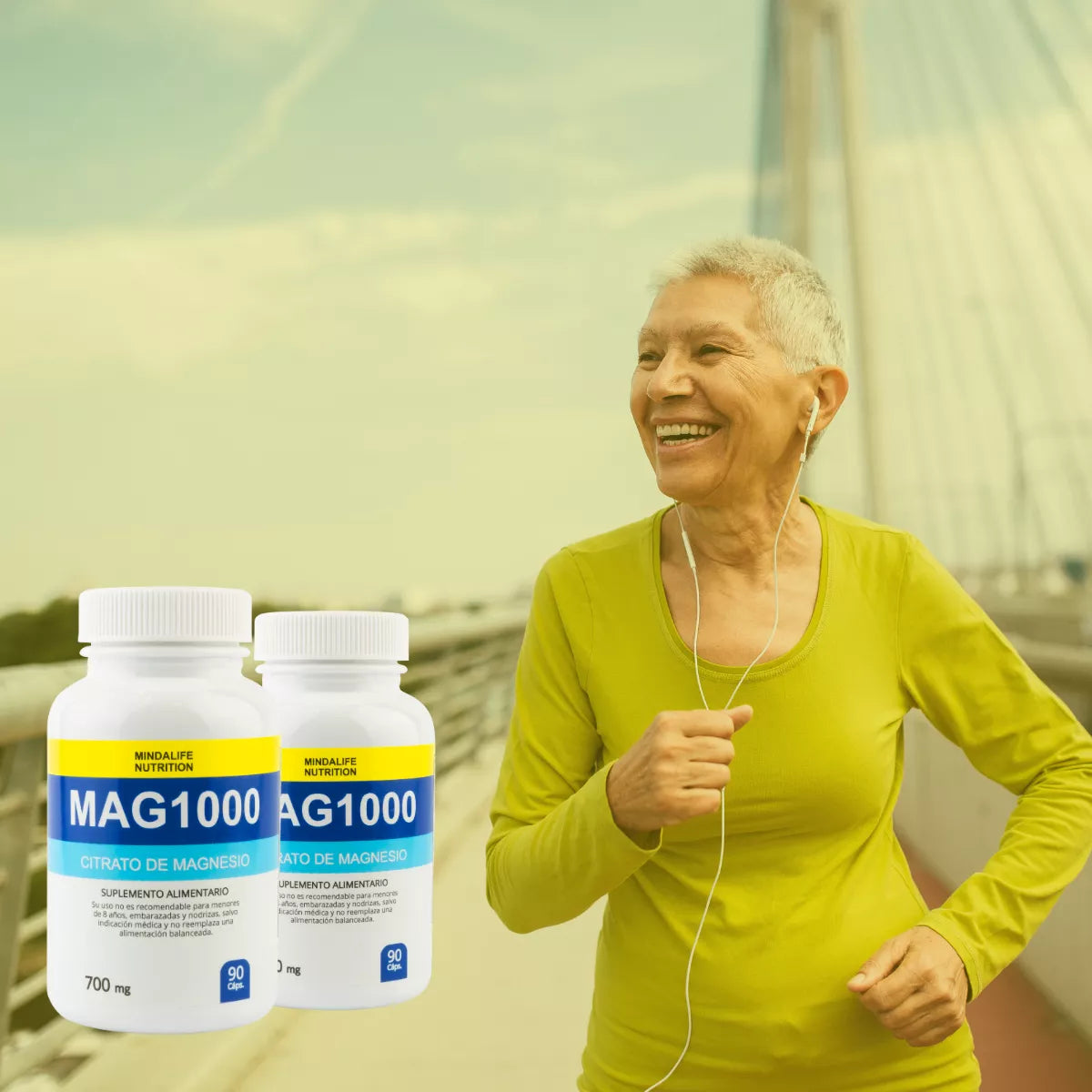 MAG 1000 CITRATO DE MAGNESIO - Mejora tu sueño, relaja tu cuerpo y aumenta tu energía!